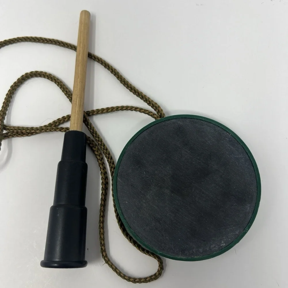 Vintage Green Turkey Call Striker Hunting Game Call Tool‎ Accessory